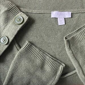 Talbots Women's Olive Sweater